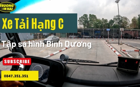 Trung Tâm Dạy Lái Xe Trường Hải: Đào Tạo Lái Xe Hạng C Uy Tín & An Toàn